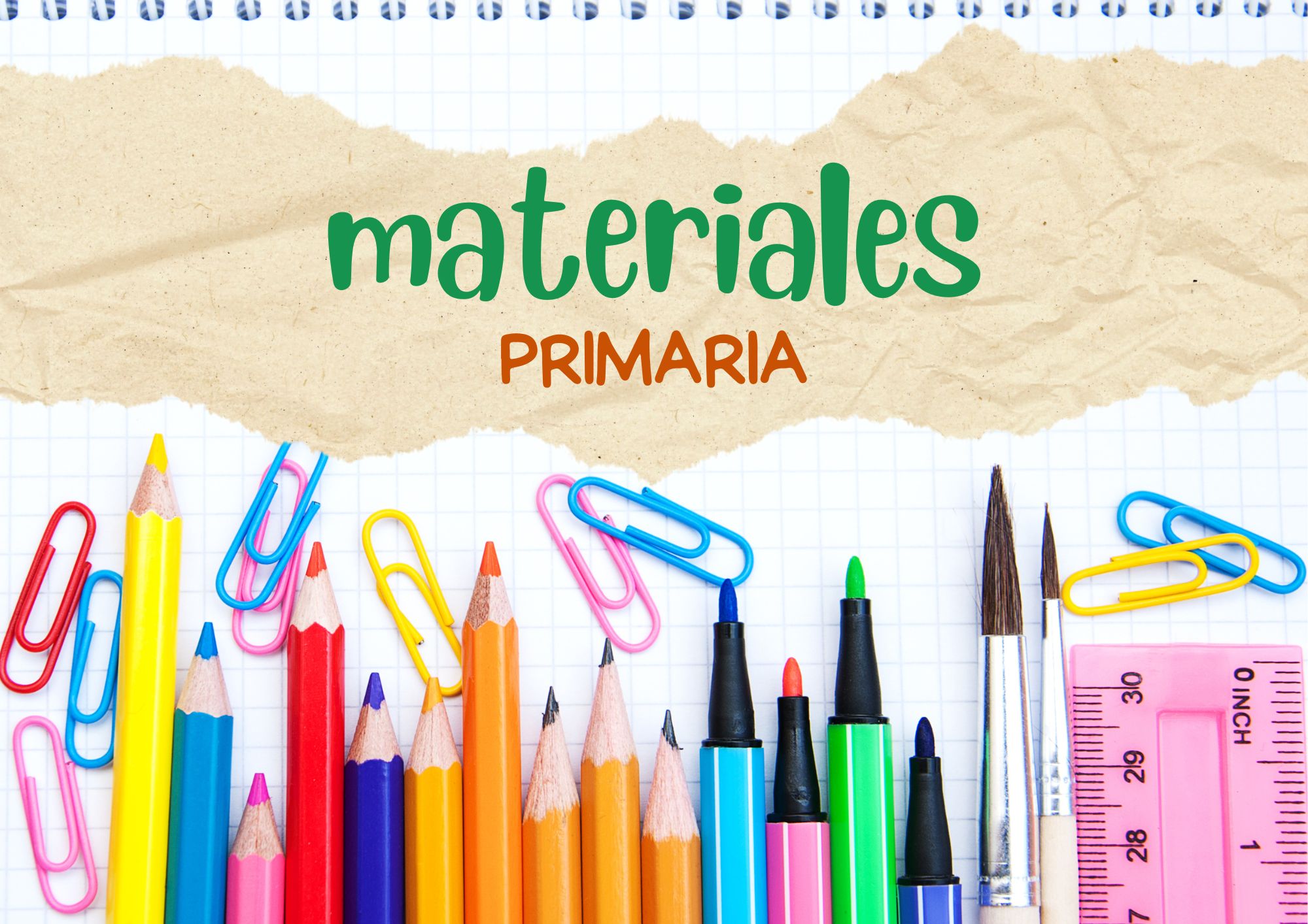 MATERIALES PRIMARIA