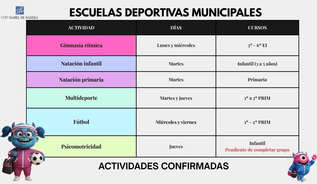 ESCUELAS MUNICIPALES
